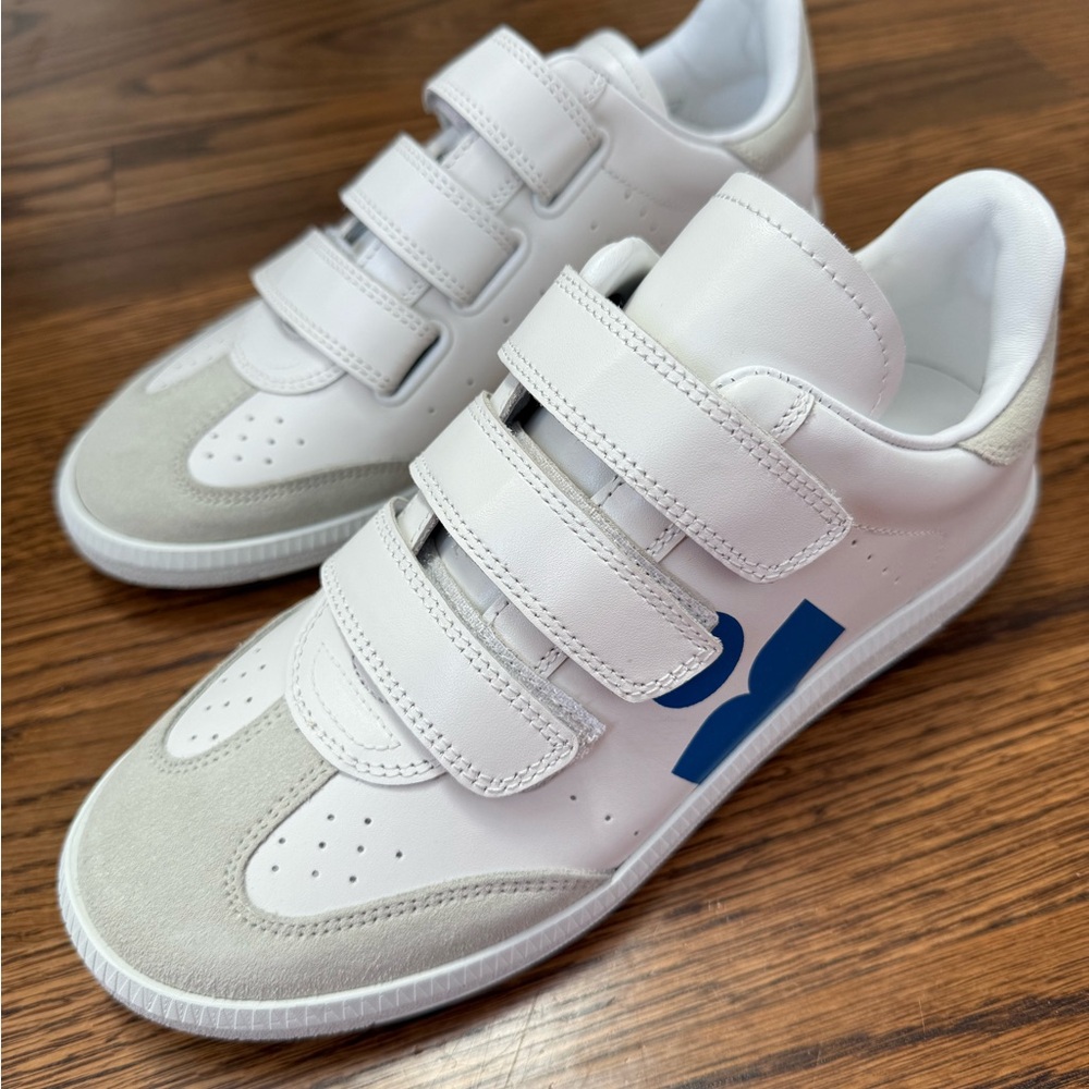 Isabel Marant Beth Leather Sneakers